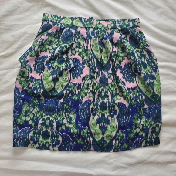 Collective Concepts Floral Mini Skirt With Pockets - Picture 1 of 9